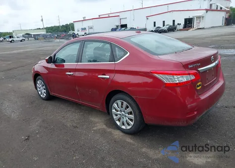 2015 Nissan Sentra Sv z USA, uszkodzony, nr VIN 3N1AB7AP5FL637905